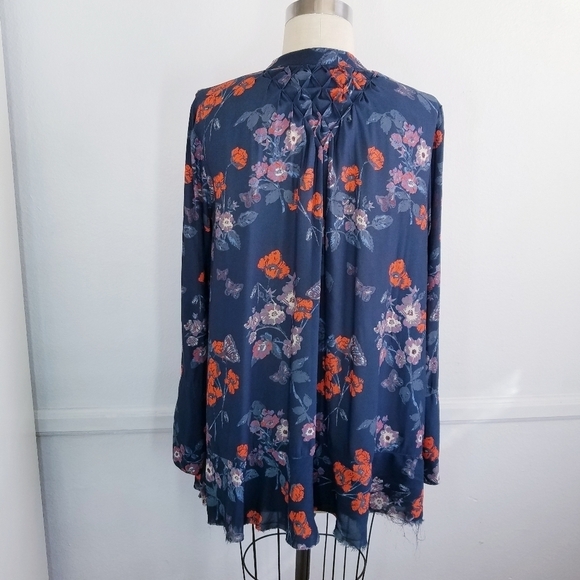 Free People | Flowy floral Tunic‎ Top s - Picture 8 of 16